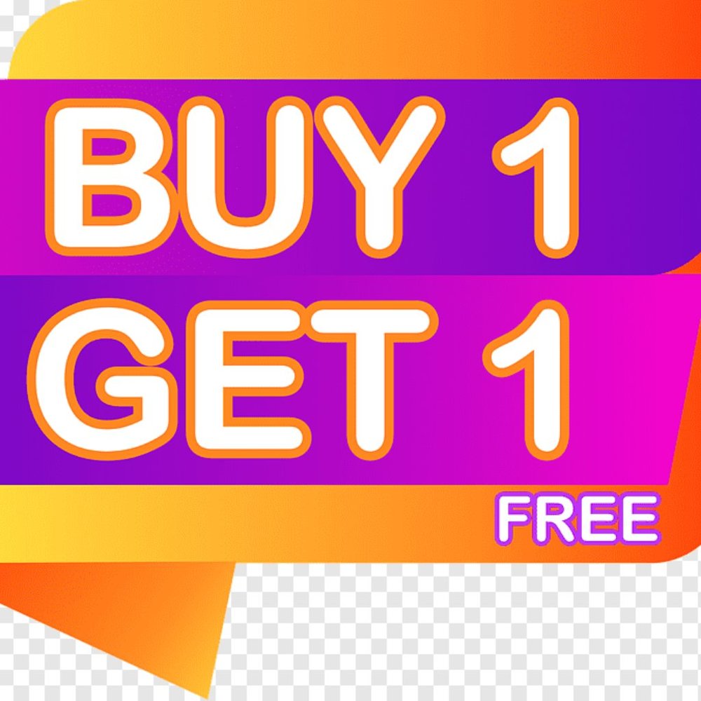 BOGO Sale JANUARY 2026 Buy ONE Get ONE FREE